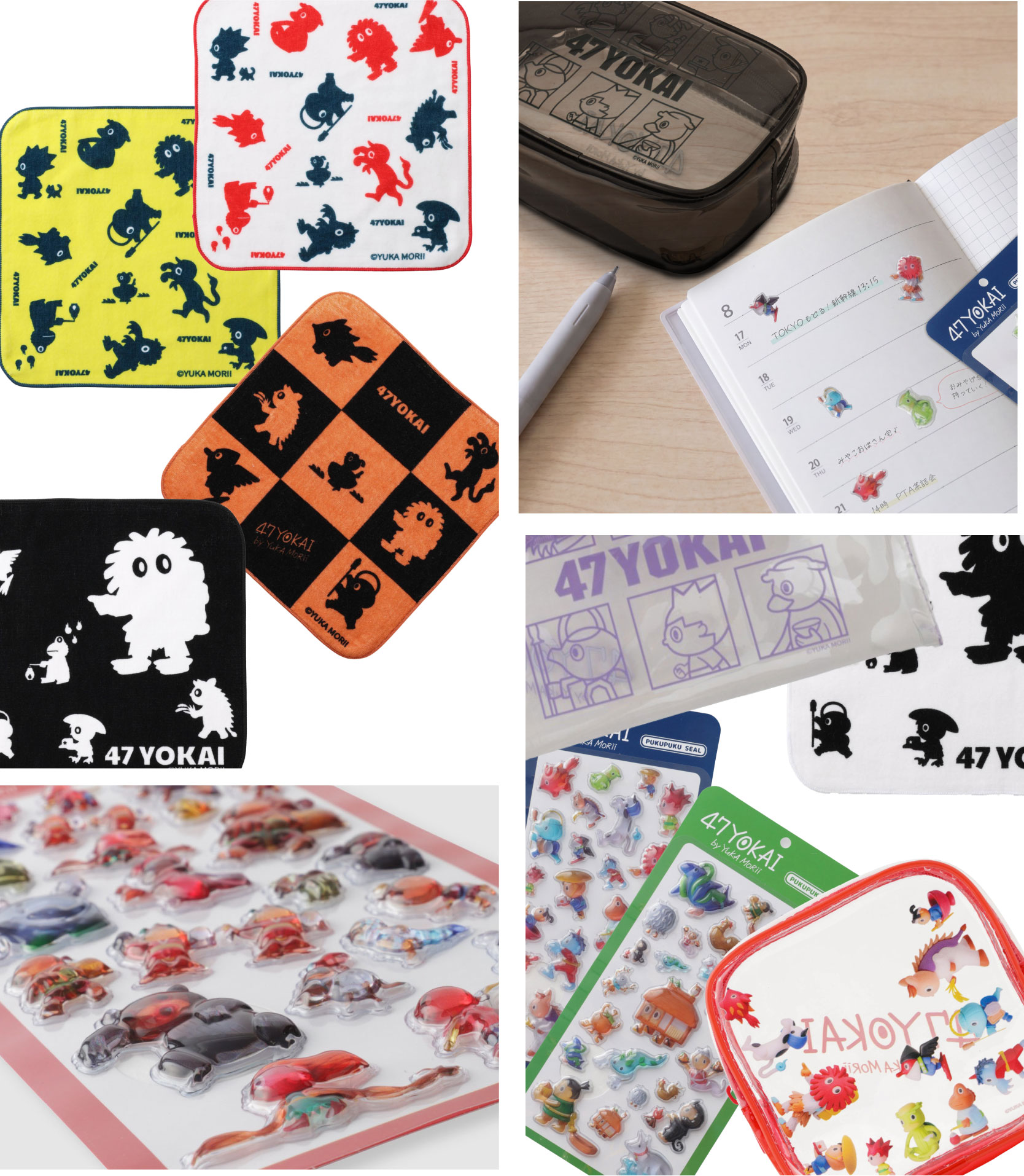 GOODS YOKAIたちが普段使いできるグッズに変身！