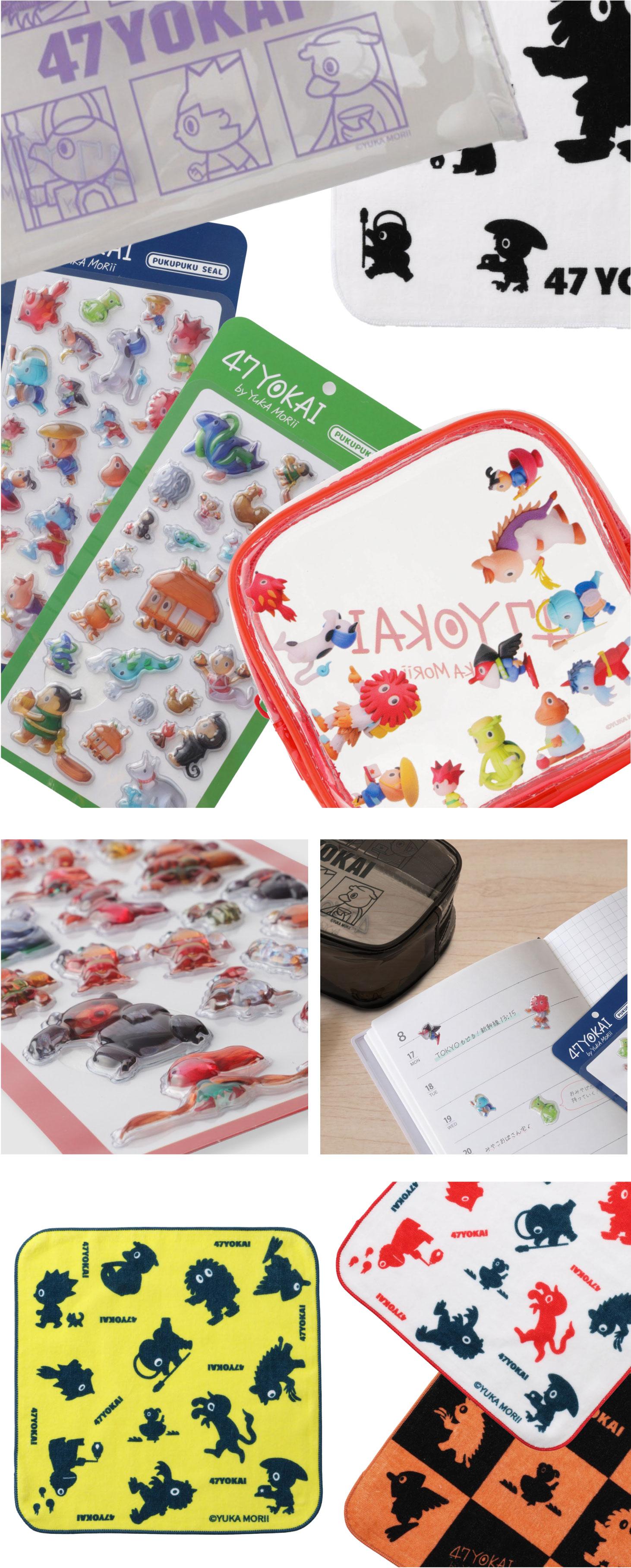 GOODS YOKAIたちが普段使いできるグッズに変身！