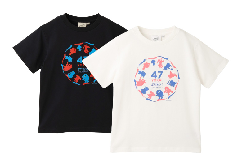 47YOKAI 妖怪サークルTシャツ